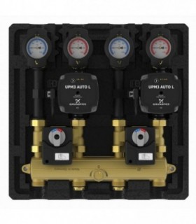 Inexpensive Vexve Termovar Charging Valve Unit With Grundfos UPM 3 70 Brass Dn251 55 Degreesc New