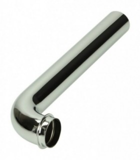 Tubo Di Scarico Flessibile Per Lavabo Da Bagno - 2 Pezzi Nero, Estensibile, Universale - Foto 3