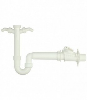 VALAZ Valvola click clack per lavabo o bidet tondo oro spazzolato