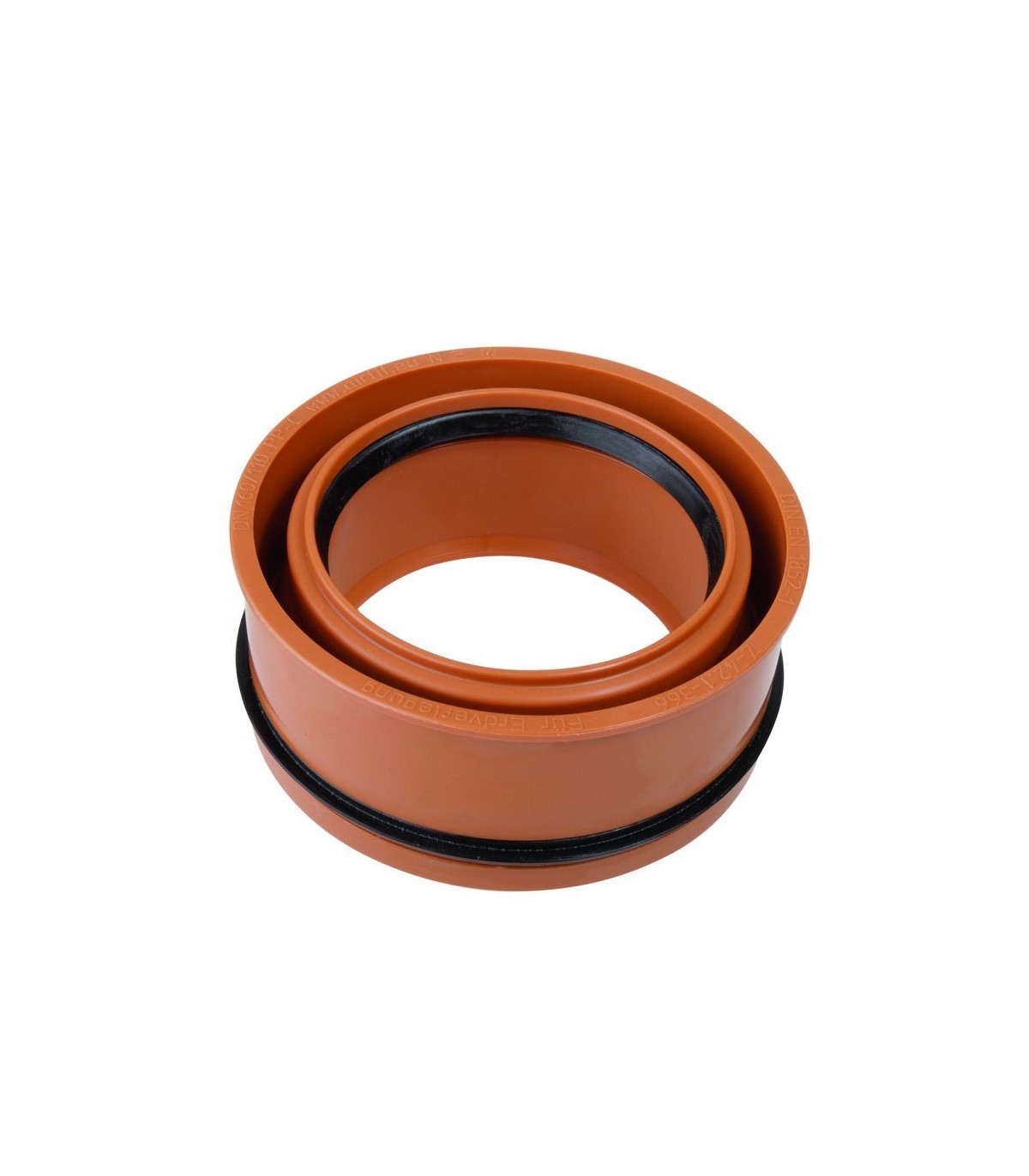 Raccord Réducteur PVC DWV 50 Mm X 40 Mm - Adaptateur De Tuyau à Douille Pour Plomberie, Drainage Et Irrigation - Blanc