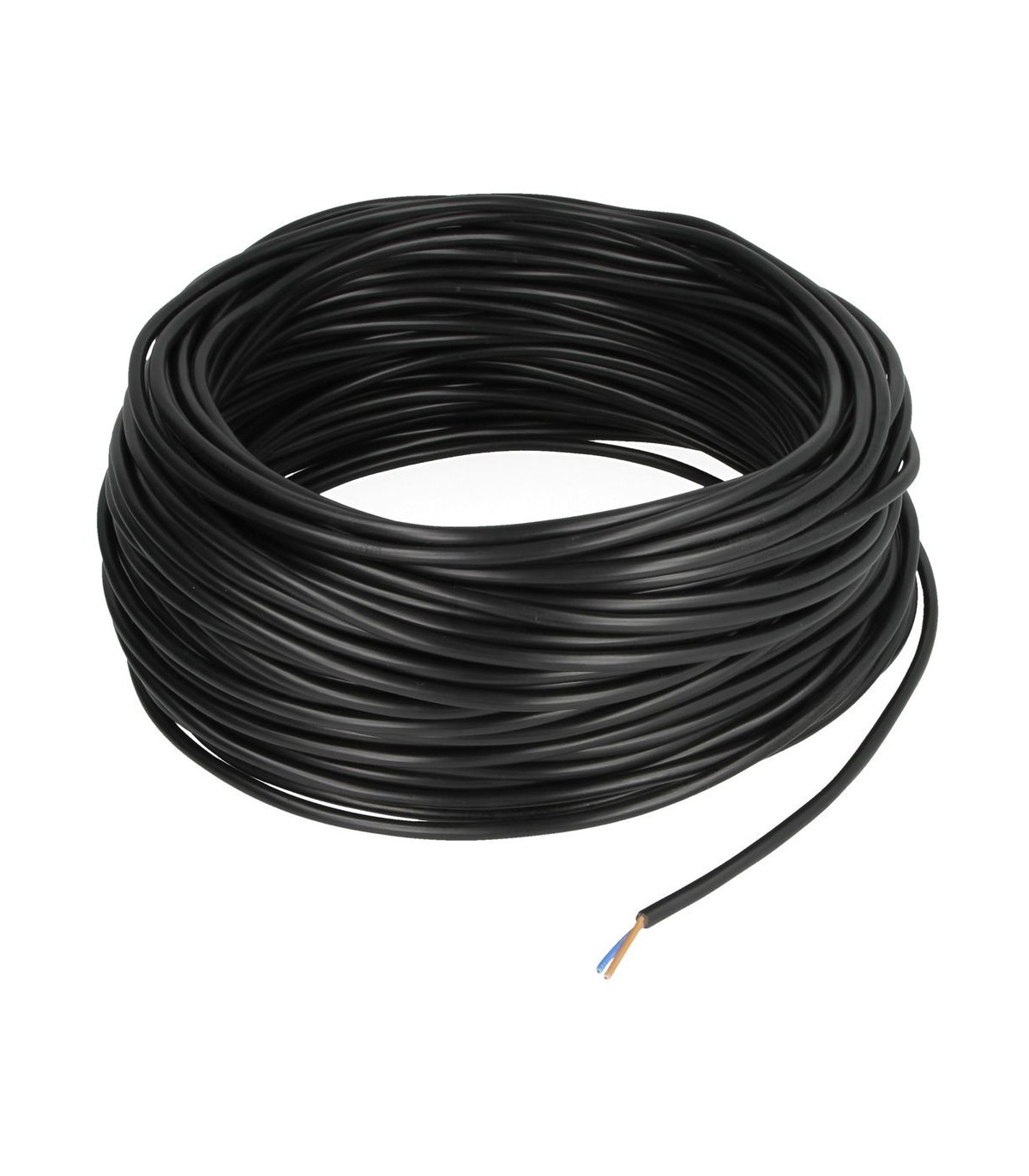 Cavo Di Collegamento Per Stufa H05VV-F 3x1.5, Tubo Flessibile In PVC Bianco, Globe Warehouse