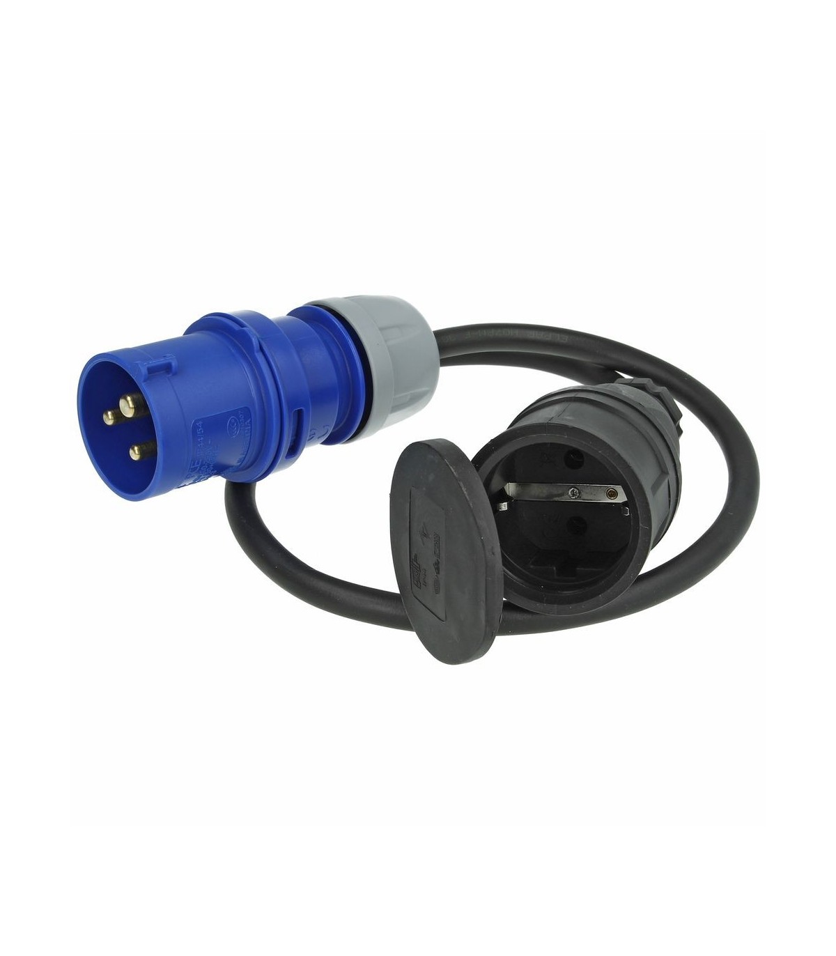 Adapter cable caravan socket