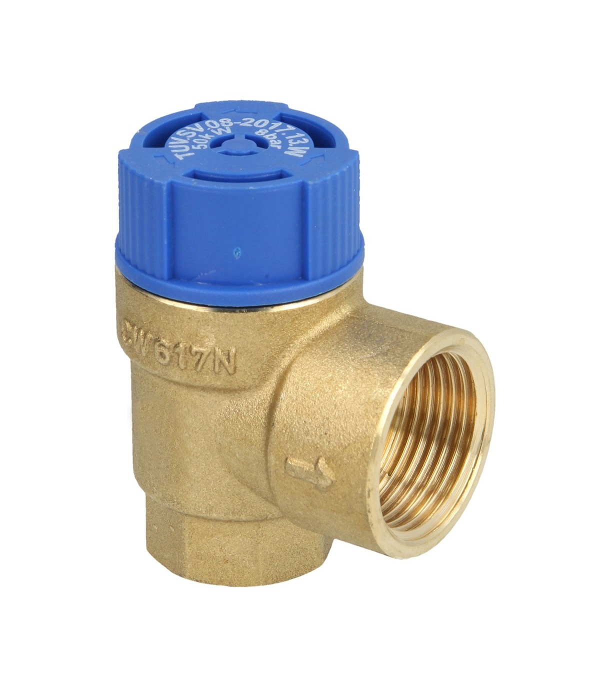 Válvula de seguridad para agua potable 3/4'' 4 bar