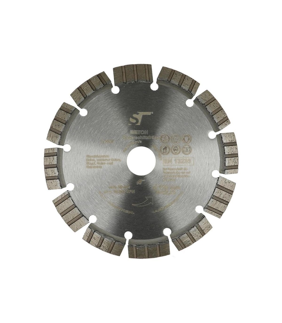 Disque diamanté universel Ø 150 mm pour la découpe du béton