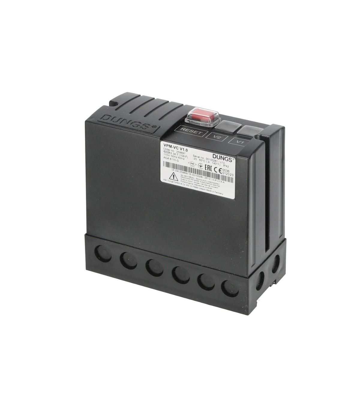 Systme de contrle de vanne DUNGS VPM-VC V1.0 complet 115VAC
