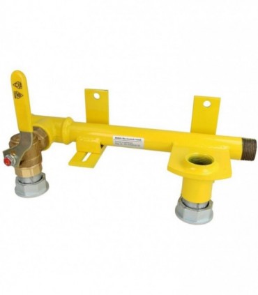 Tubo Flessibile Per Bruciatore 1000 Mm 3/8" X 1/4" A 90° – Kit Da 2 Pezzi Per Caldaie Gasolio