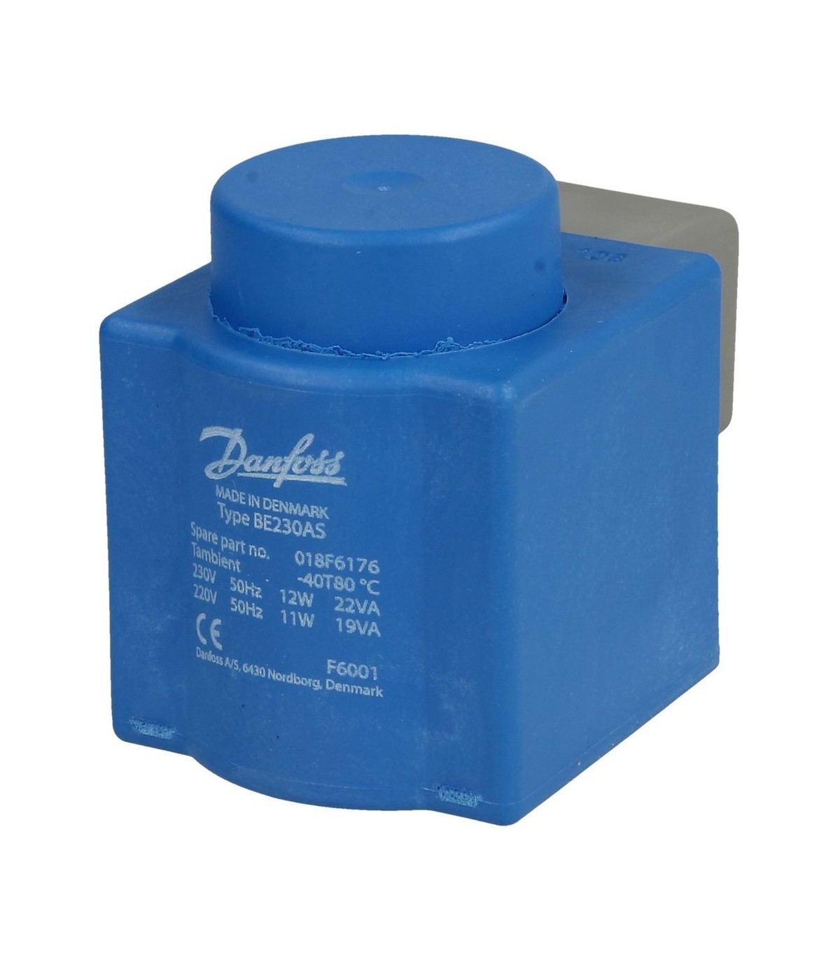coil Danfoss with AMP 10 Watt a.c., 018F6176